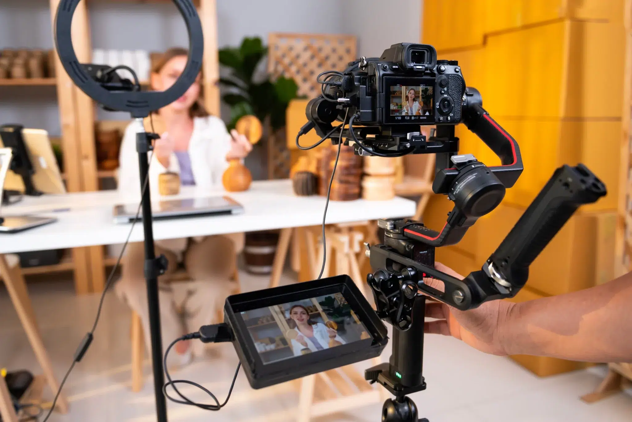Tik tok shop tournage vidéo making of